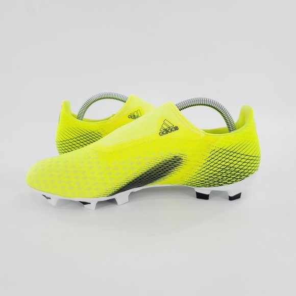 Adidas x Ghosted.3 LL FG Firm Ground Soccer Laceless Cleats - Picture 4 of 12